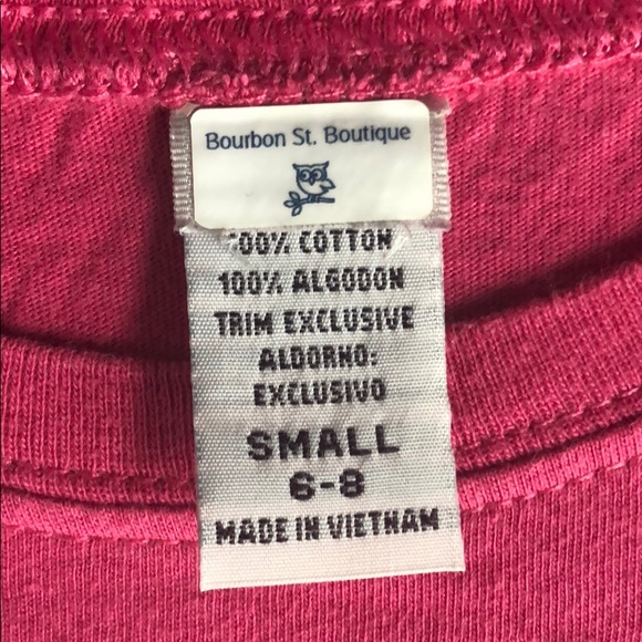 “Be Merry” Pink Holiday Girls T-Shirt 💕 - Picture 3 of 3